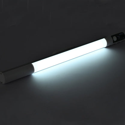 Magnetic Motion Sensor Light 3 Colors Adjustable Light Bar for Cabinet Bedside Under Counter 1200mAh Black