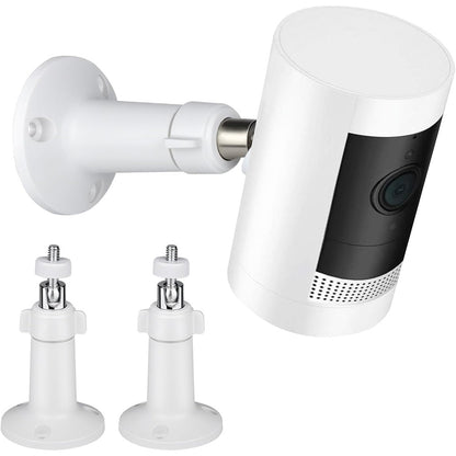 2Pcs Wall Mount for Arlo Pro Pro2 Pro3 Pro4 Ultra Essential Spotlight Camera Adjustable Bracket-White