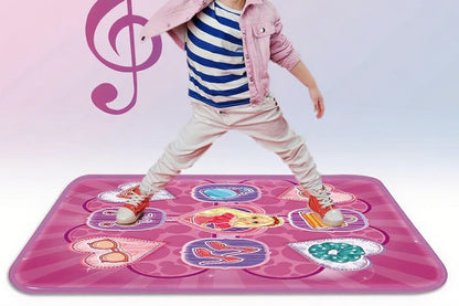 Dance Mat for 4-12 Year Old Girl Electronic Dance Pad with 8 Button for Birthday