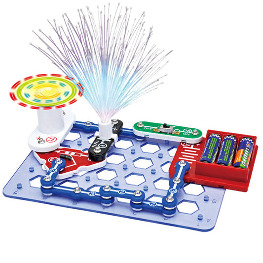17Pcs Set Electric Circuits Science Electronics Experiments Set Educational STEM Toys for Kids