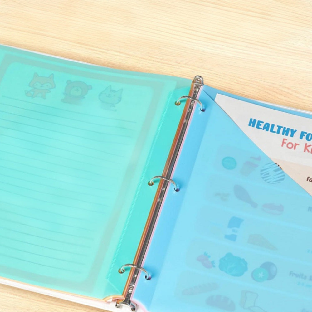 Plastic Binder Dividers with Tabs A4 Subject Dividers