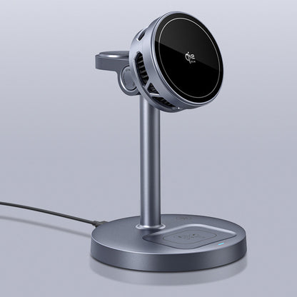 Wireless Charger Stand 3 in 1 Fast Charging Station for Phone Watch Earbuds