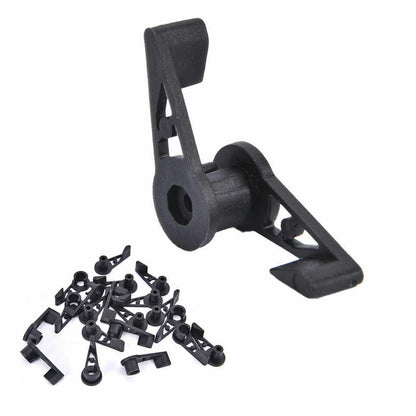 20PCS Adjustable Plant Bender Clip 360 Degrees Low Plant Training Garden Holders Black