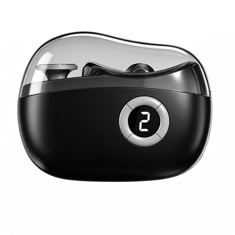 2-in-1 Electric Nail Clipper Trimmer 3 Speed Electric Toenail Clippers - Black