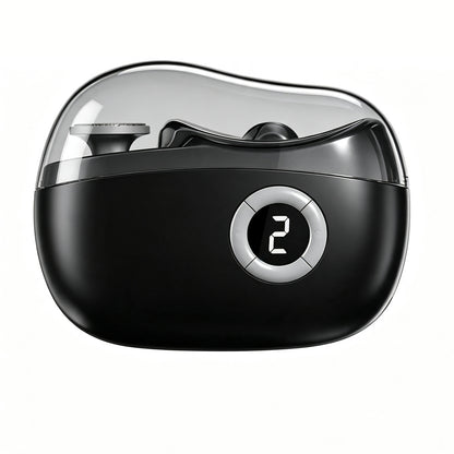 2-in-1 Electric Nail Clipper Trimmer 3 Speed Electric Toenail Clippers - Black