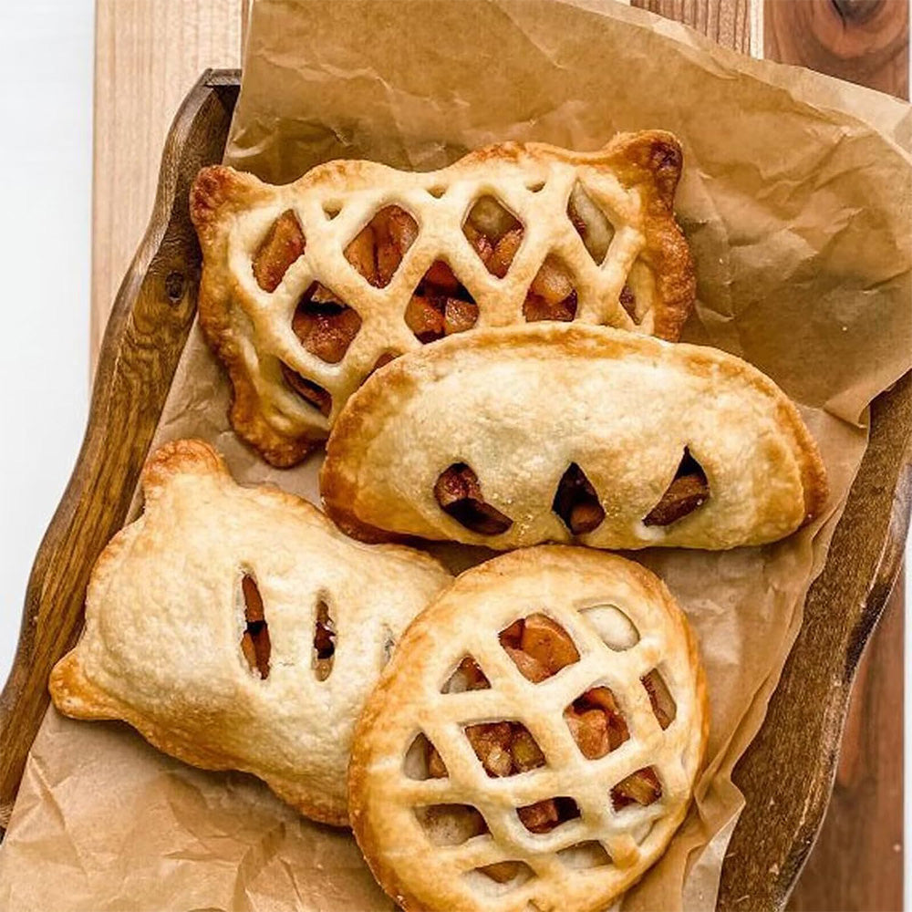 3PCS Mini Pie Molds Dough Press Set for Handmade Cookies & Pies