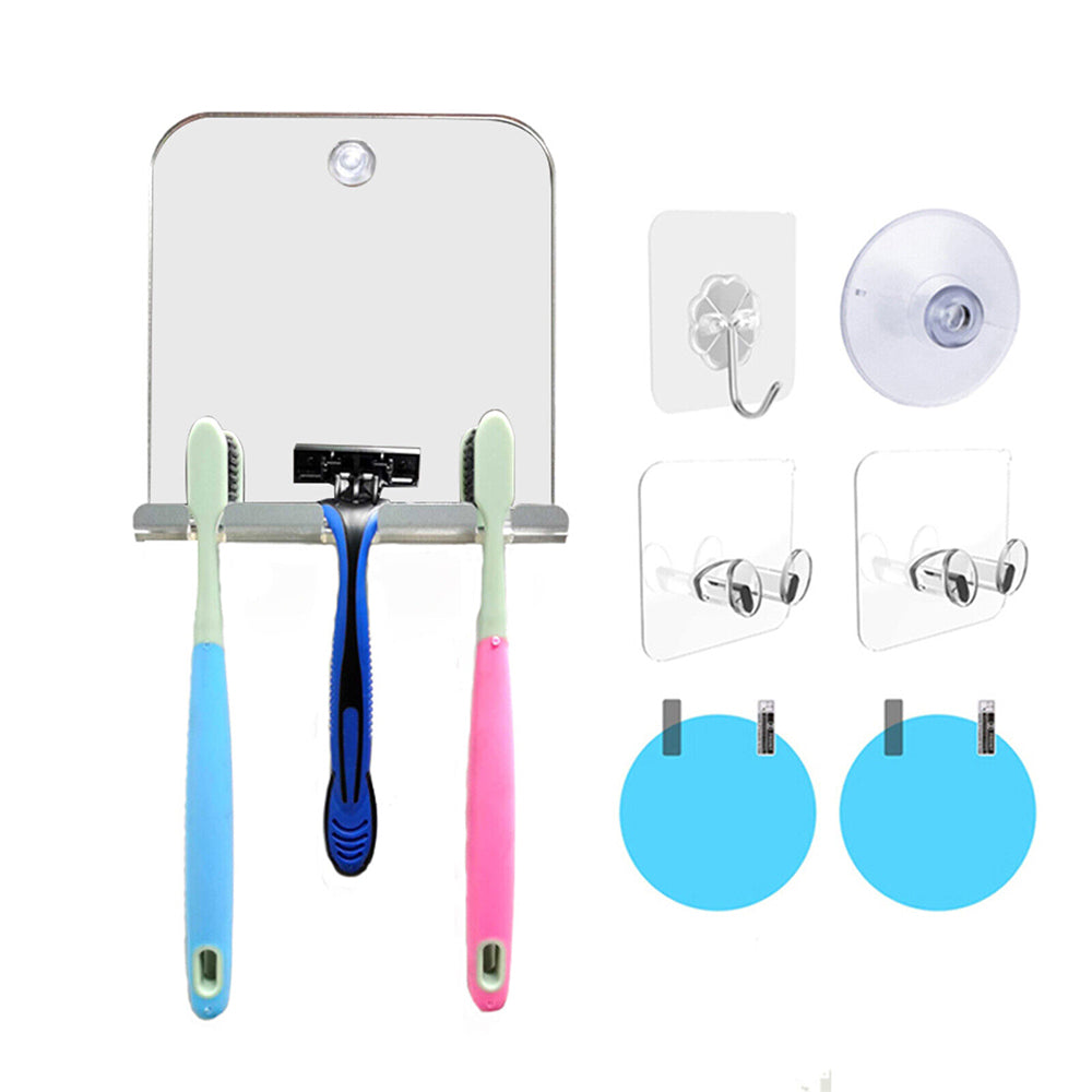 Fogless Shower Mirror Acrylic Shaving Mirror Rectangular