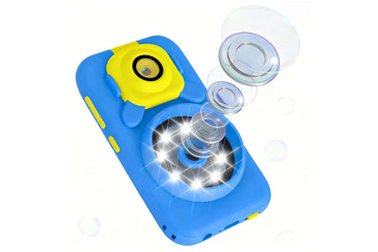 2 in 1 Smart Phone and Microscope Camera Mini Handheld STEM Educational Toy-Blue