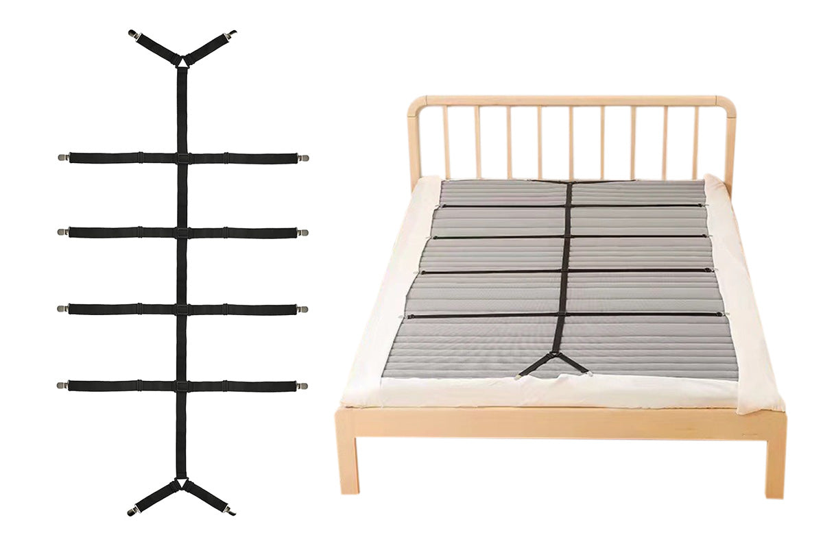 2Pcs Adjustable Fitted Sheet Tensioner Bed Sheet Tensioner Elastic Mattress Holder