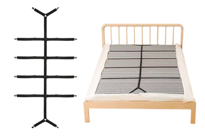 2Pcs Adjustable Fitted Sheet Tensioner Bed Sheet Tensioner Elastic Mattress Holder