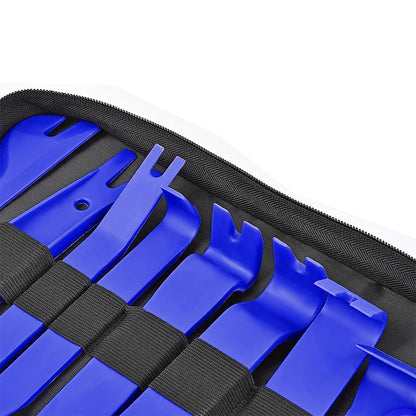 238Pcs Car Trim Removal Tool Kit Universal Clip Set with Fastener Removers for Auto Marine Home Repairs Blue