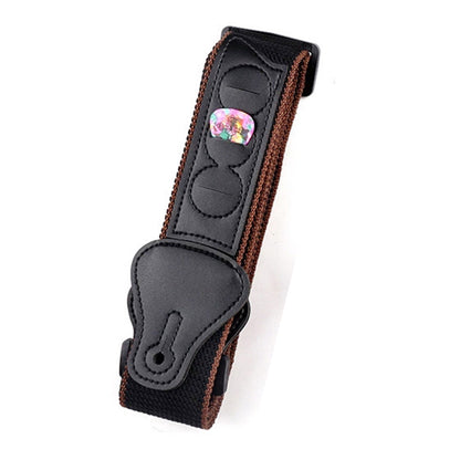 Guitar Strap for Acoustic Classic Electric and Bass Guitars -Black