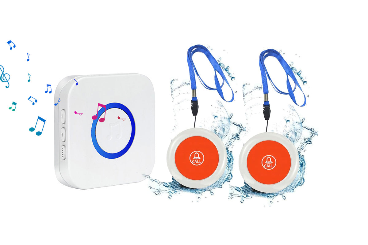 Wireless Caregiver Call Button Pager