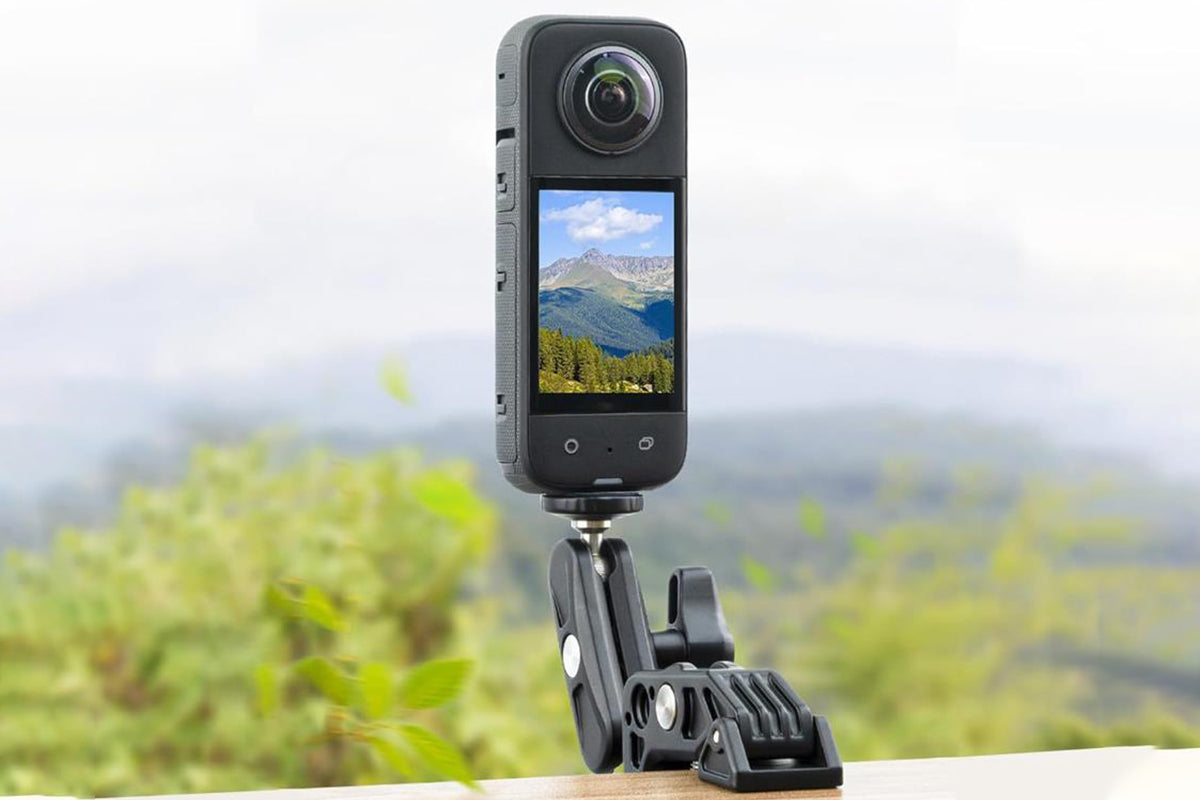 2Pcs Super Clamp Camera Clamp Mount Monitor With Action Camera Adapter Phone Clamp Mount