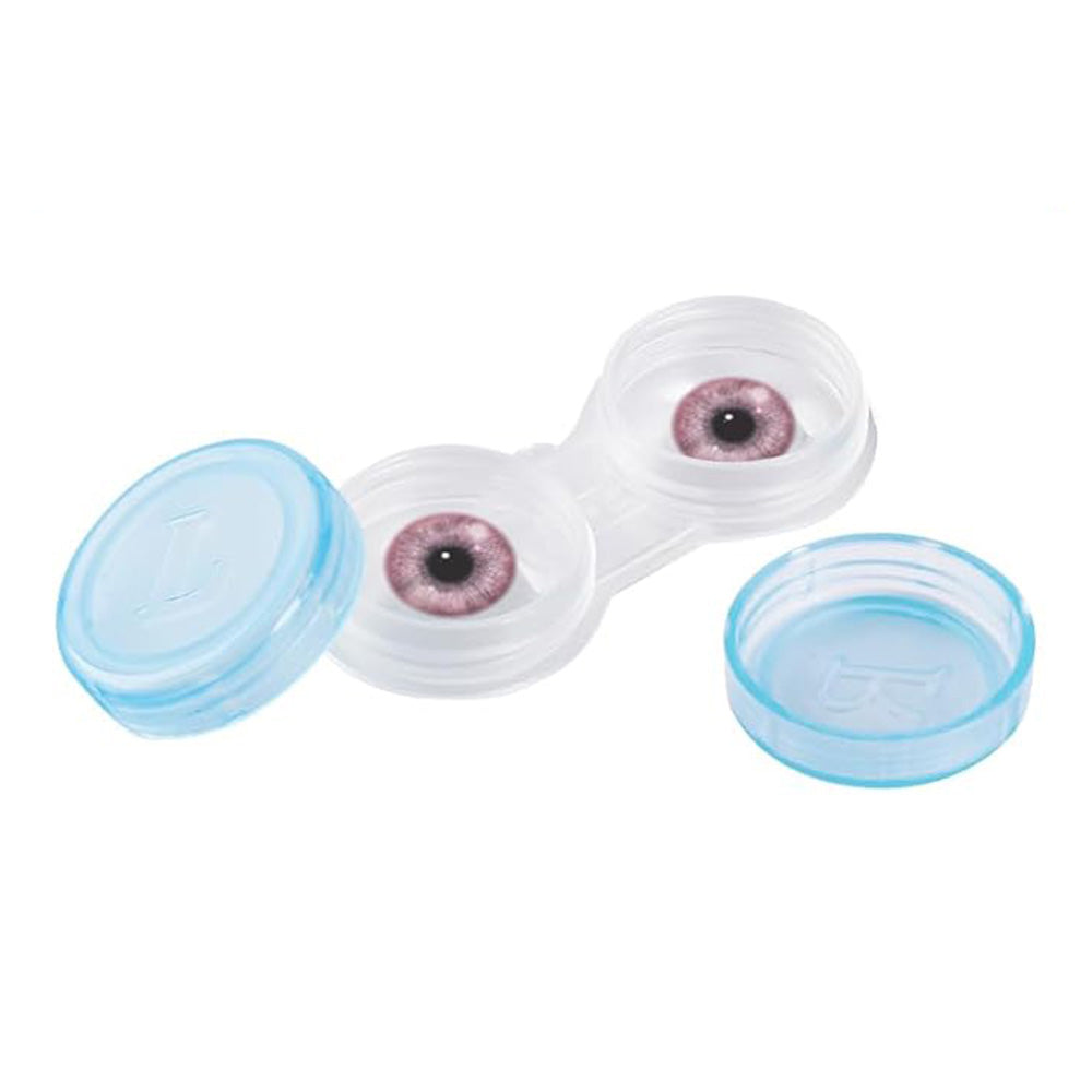 50 Pcs Set Leak-proof Contact Lens Cases Multiple Color Contact Cases for Home and Travel
