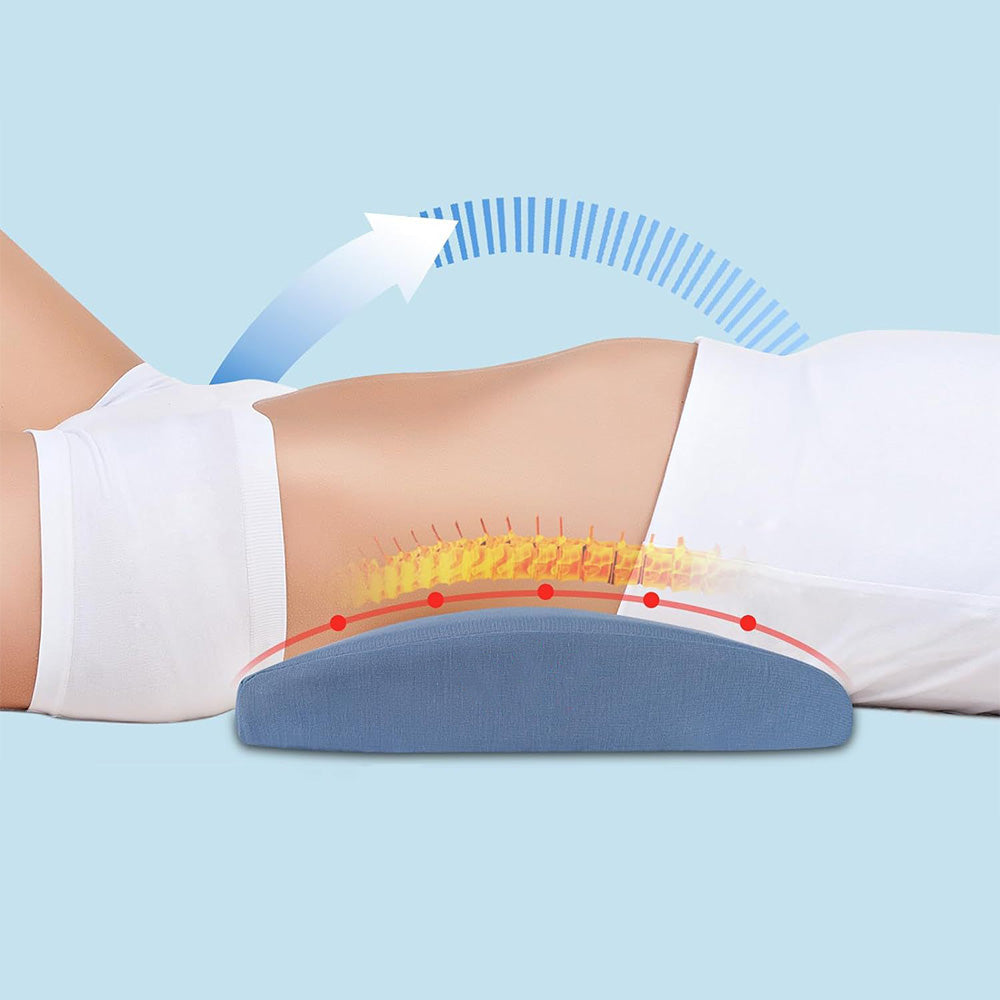 Lumbar Support Pillow Waist Pillow for Sleeping Rest