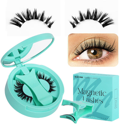 Reusable Magnetic Eyelashes Kit ââ‚?No Glue, Easy to Wear & Remove Style 3