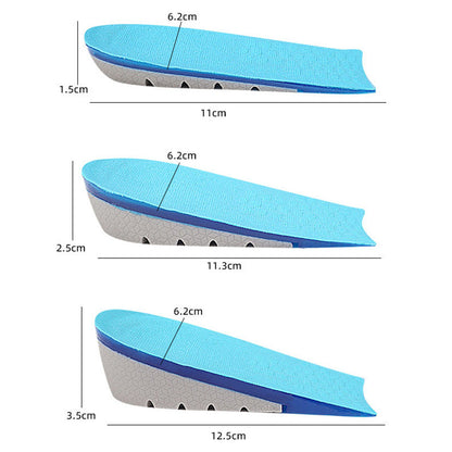 Height Increasing Insoles Invisible Heel Lifts For Shoes
