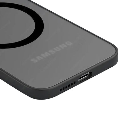 For Samsung S24 Series Magnetic Case Shockproof Protective Case Cover