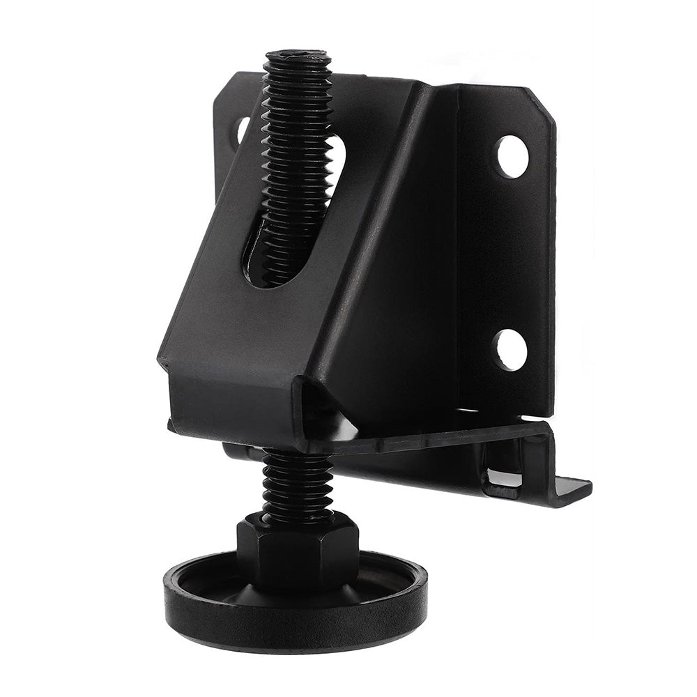 4Pcs Heavy Duty Leg Leveler for Furniture Adjustable Leveling Feet for Cabinet Table Black