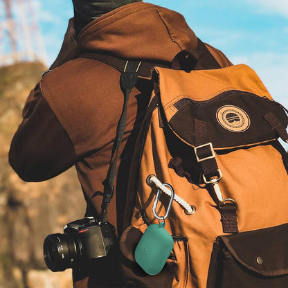 For AirPods Pro Silicone Protective Case Cover with Cleaner Kit and Keychain Green