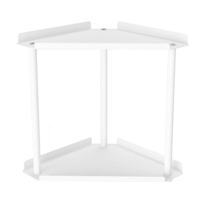 2-Tier Storage Rack ââ‚?Perfume & Skincare Organizer for Home White