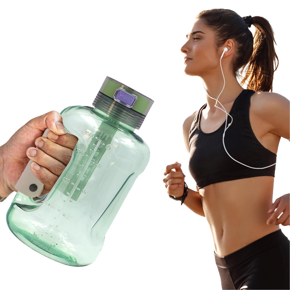 1500ml Hydrogen Rich Water Generator Rechargeable Hydrogen Water Bottle Green
