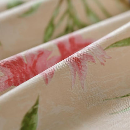 PVC Waterproof Oil Proof Tablecloth Clean Dining Cover-Pink