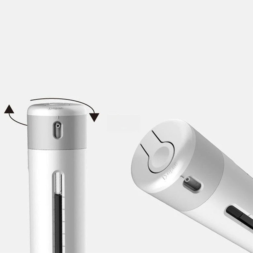 4 in 1 Refillable Travel Cosmetic Dispenser Bottle Set - White
