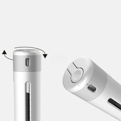 4 in 1 Refillable Travel Cosmetic Dispenser Bottle Set - White