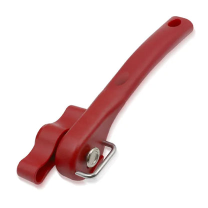Smooth Edge Professional Can Opener Manual Stainless Steel Cut Lid Side-Red