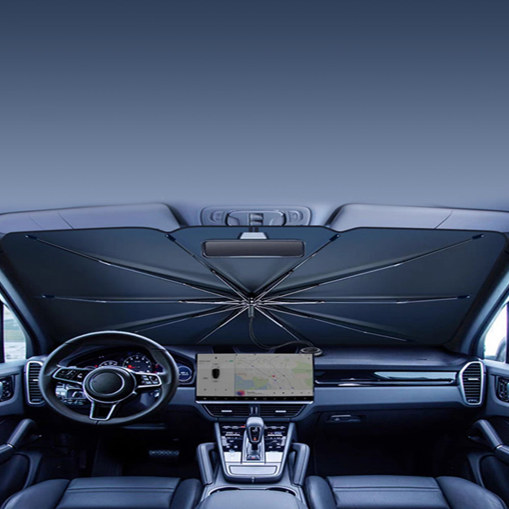 Windshield Sun Shade Umbrella Foldable Car Window Shade Cover for Auto Trucks