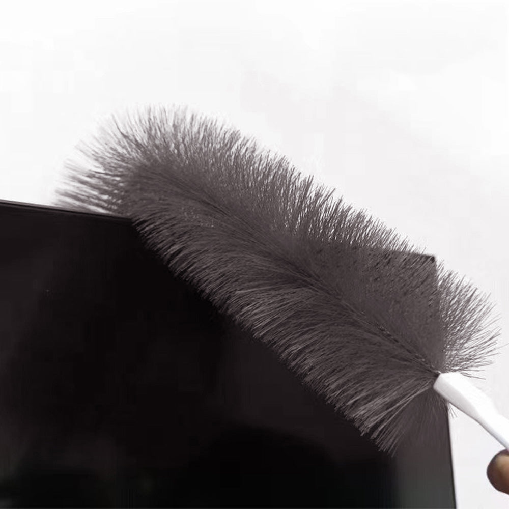 5 PCS Fan Cleaning Brush Set Bendable Fan Cleaner Brushes-Grey