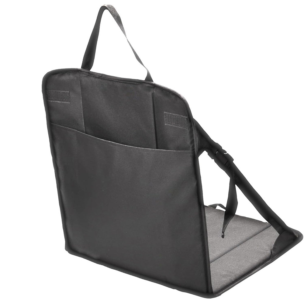 Portable Stadium Seat Pad Folding Bleacher Cushion with Backrest