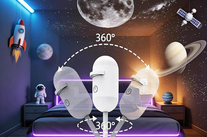 10 Slides Set Galaxy Projector Night Light
