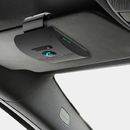 Wireless Car Adapter Handsfree Bluetooth Car Speaker Sun Visor Clip Speakerphone