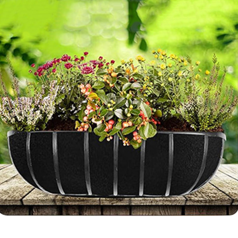 3PCS Fabric Planter Basket Liners for Window Boxes