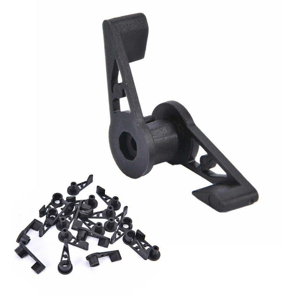 20PCS Adjustable Plant Bender Clip 360 Degrees Low Plant Training Garden Holders Black