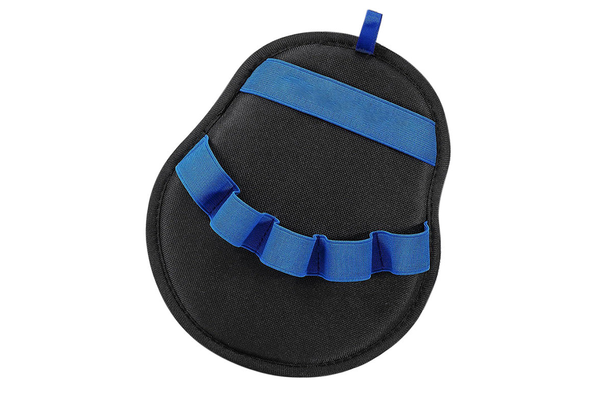 Pet Hair Removal Glove Reusable Electrostatic Grooming Mitt for Cats Dogs -Blue