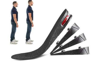 2 Pairs 4-Layer Height Increase Heel Lift Inserts