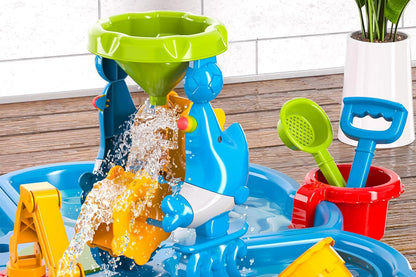 Sand Water Play Table Pool Toy Educational Beach Kids Pretend Set
