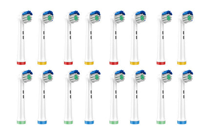 4pcs Electric Toothbrush Heads Replacement Heads Compatible with Oral and Oralby B-Style 3