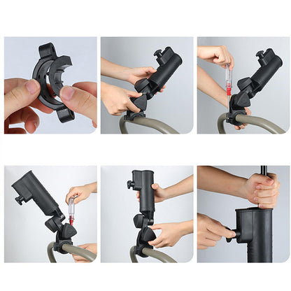 Multi-Function Umbrella Holder for Golf Cart