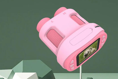 1000X Digital Pocket Microscope Rechargeable Handheld Portable Microscopes For Kids-Pink