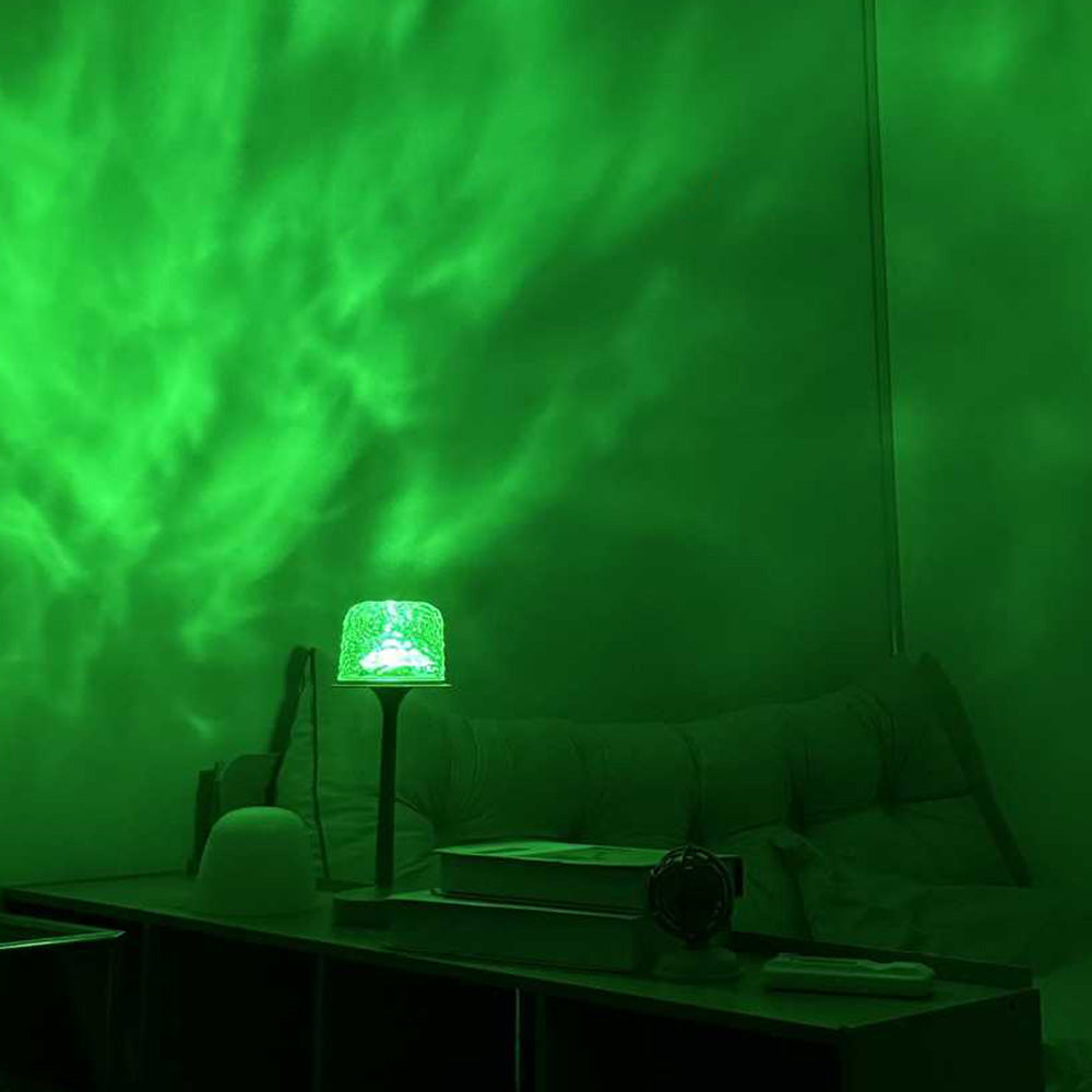 Waterproof Shower Lamp with 16 Colour Ocean Wave Projector