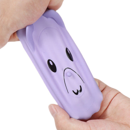 5Pcs Reusable Pet Wet Food Can Covers Silicone Can Lids for Dog Cat Food - Dog Shape