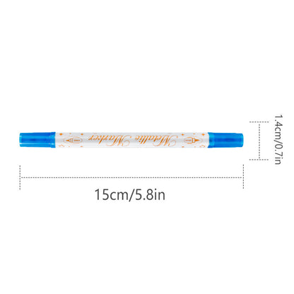 12 Colors DIY Nail Art Pens Set Dual Heads Nail Polish Pens Acrylic Paint Markers For Nail Art