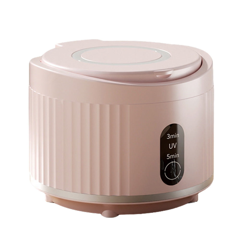 Ultrasonic Retainer Cleaner for Dentures Jewelry - Pink