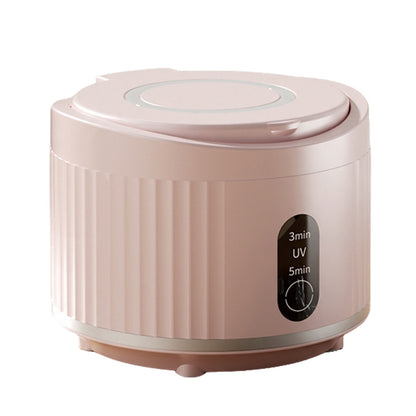 Ultrasonic Retainer Cleaner for Dentures Jewelry - Pink