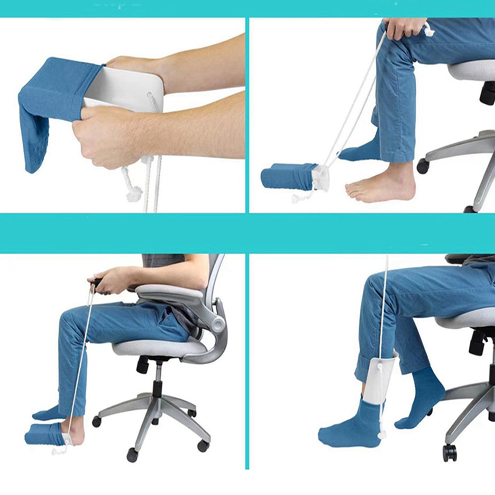 Easy On Sock Aid Sock Helper Puller Stocking Slider Assists Device